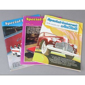 Special Interest Autos Magazine 1978 3 issues